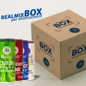 Abonnement Realmix Box - boisson naturelle cannette par abonnement