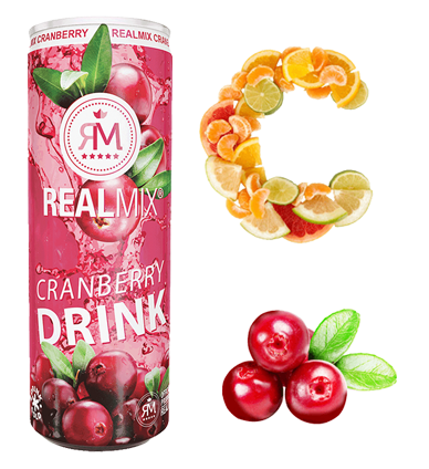 Boisson Cranberry mix realmix