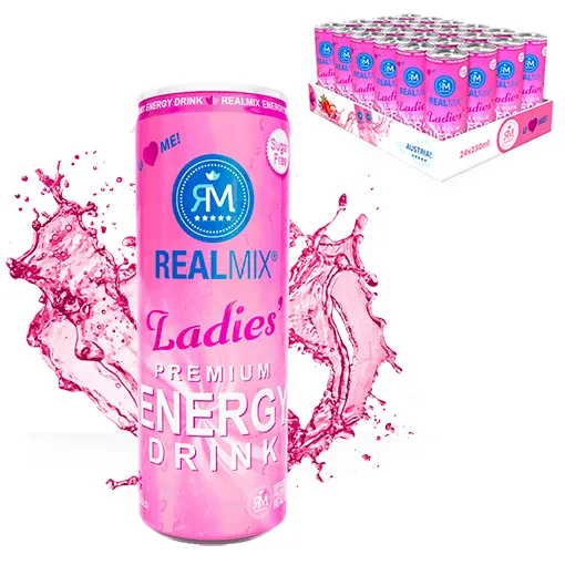 Boisson énergisante Ladie's realmix